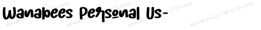 Wanabees Personal Us字体转换